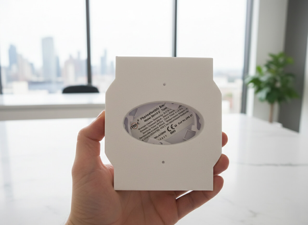 Kaip sumontuoti paslėptą dūmų jutiklį gipso kartone