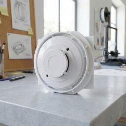 Priglaistoma detalė dūmų jutikliui