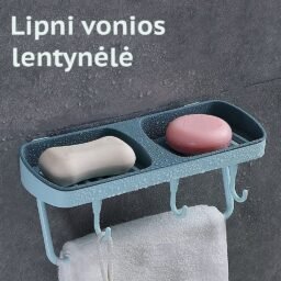 Lipni vonios lentynėlė kaina internetu