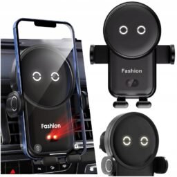 Automobilinis telefono laikiklis su belaidžiu įkrovimu (IQ / Qi) kaina internetu