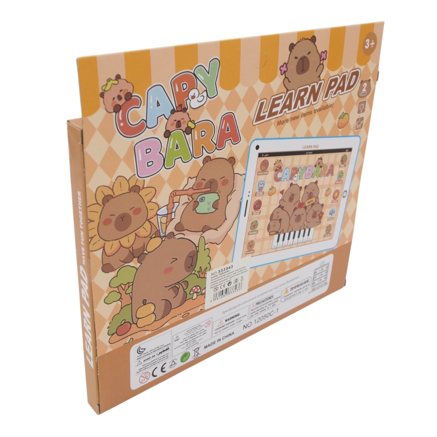 Interaktyvus mokomasis planšetinis žaislas „Capybara Learn Pad“ kaina internetu