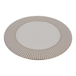 Keraminė lėkštė su auksinėmis linijomis, 27 cm kaina internetu