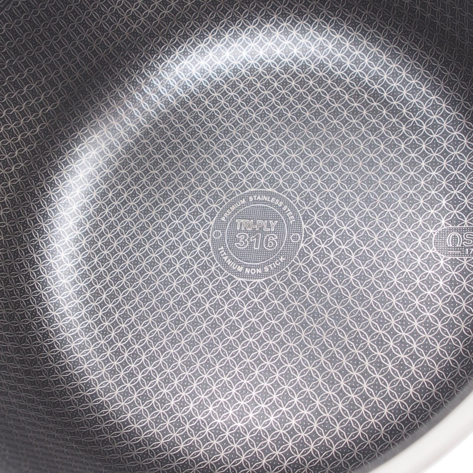 Puodas su dangčiu OSFÉ Tri-Ply, 28 cm, 8 l kaina internetu