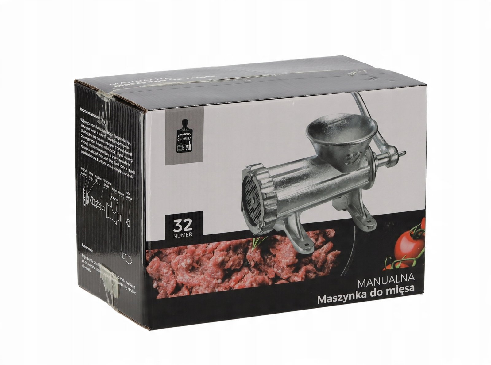 Rankinė mėsmalė Nr. 32, ketaus, 6,9 kg kaina internetu