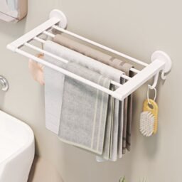 Rankšluosčių laikiklis su kabliukais (45 cm) kaina internetu