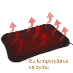 USB šildomas kilimėlis su temperatūros valdymu 30 x 20 cm kaina internetu