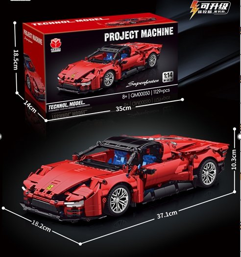 Konstruktorius sportinis automobilis TR2387D kaina internetu